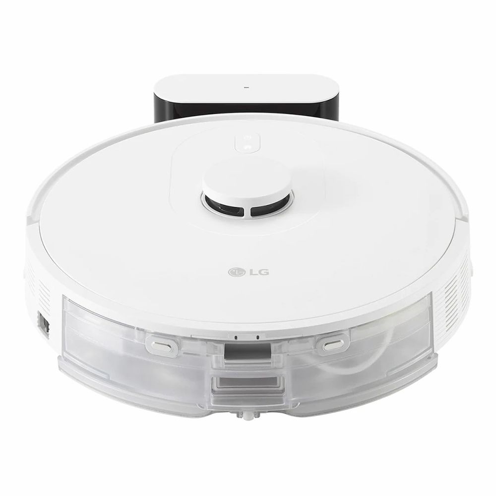 【LG 樂金】CordZero R5 智慧聯網變頻濕拖清潔掃地機器人-雲朵白(R5-PROPLUS1)