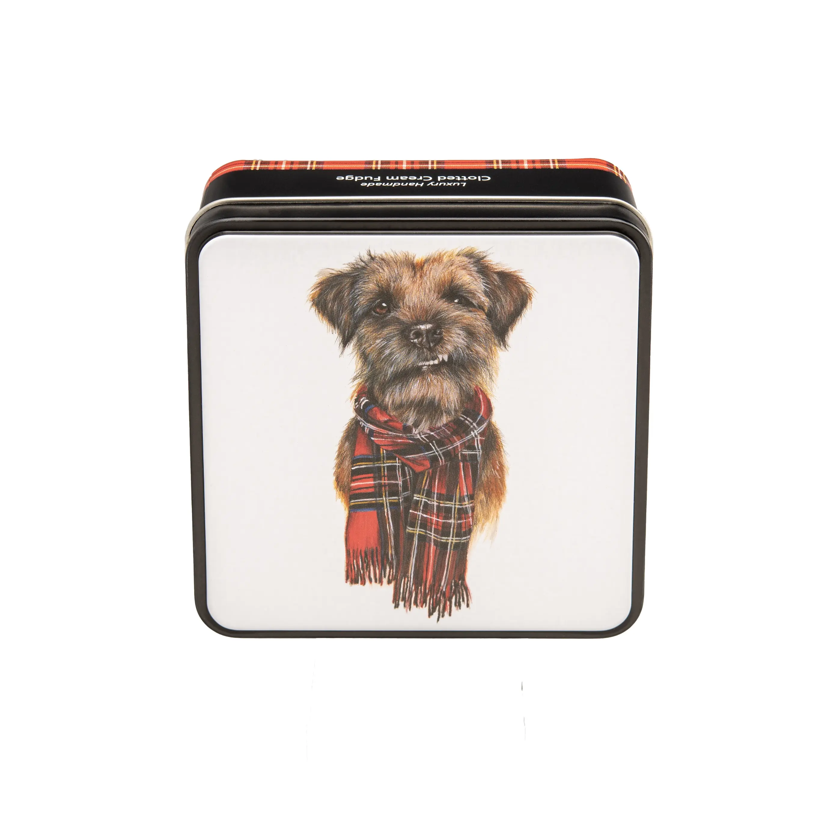 Gardiner's of Scotland邊境梗犬彩繪糖果罐
