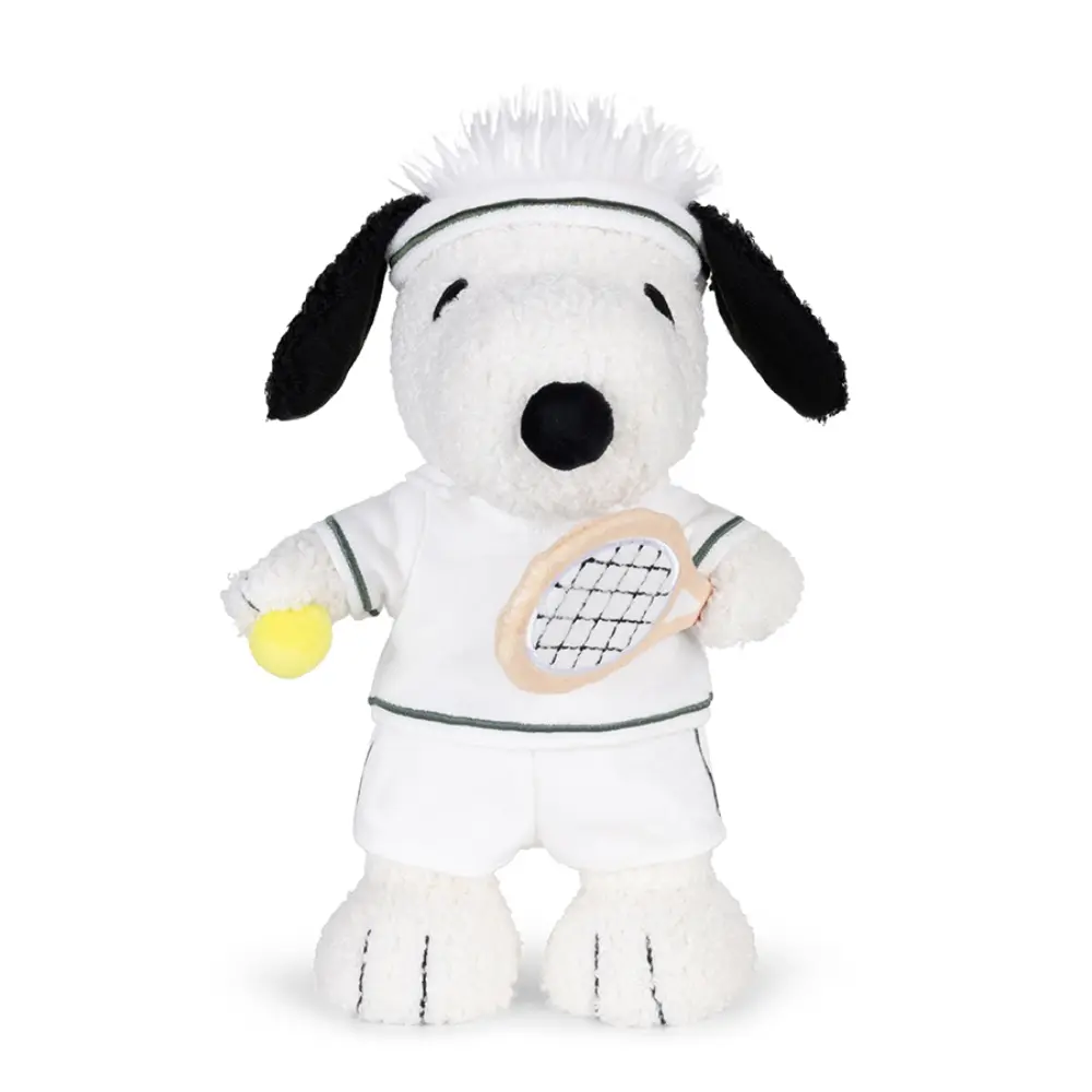 荷蘭BON TON TOYS Snoopy史努比填充玩偶/ 網球狗/ 22cm