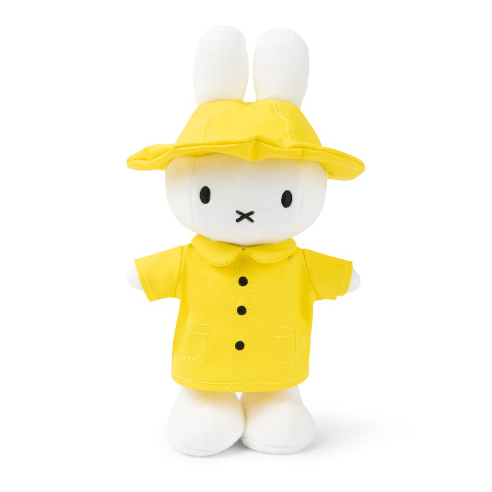 荷蘭BON TON TOYS Miffy米菲兔填充玩偶/ 雨衣兔/ 24cm