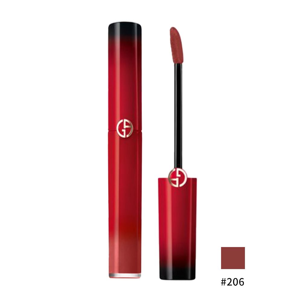 GIORGIO ARMANI 奢華絲絨訂製唇萃 6.5ml/25週年限定版/平行輸入/ ＃206