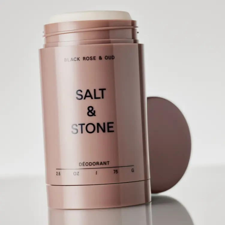 美國SALT & STONE體香膏/ 黑玫瑰烏木/ 新版