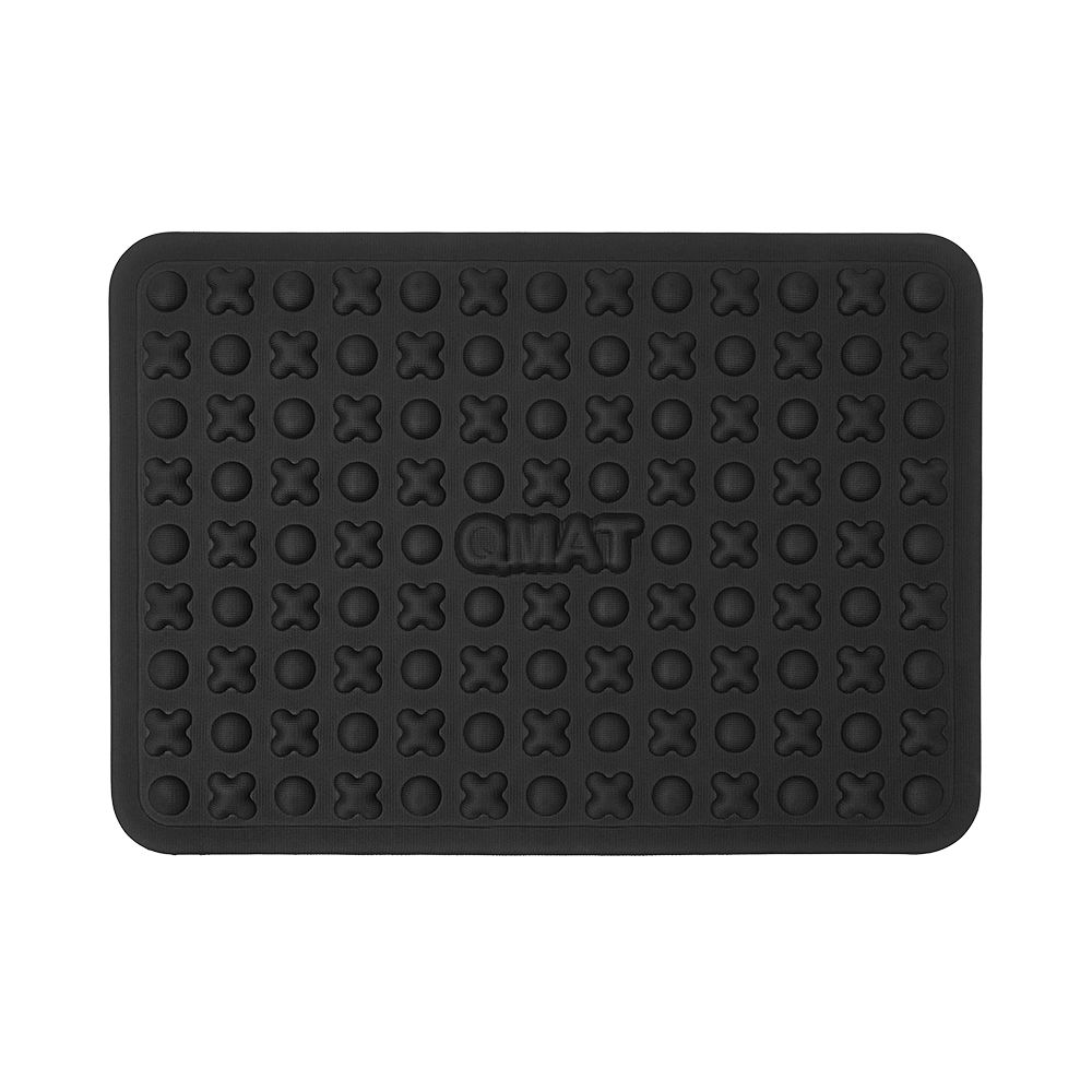 【QMAT】筋膜XO超慢跑墊 50*70cm/ 黑色