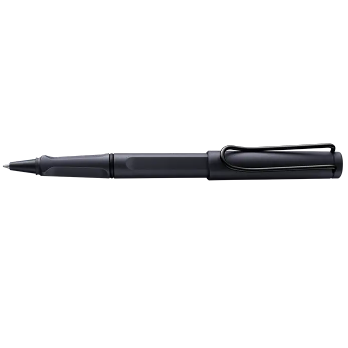 LAMY Safari狩獵者鋼珠筆/ Steel Black鋼鐵黑