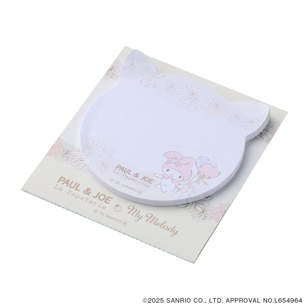 日本 PAUL & JOE La Papeterie X My Melody 便利貼/ 白