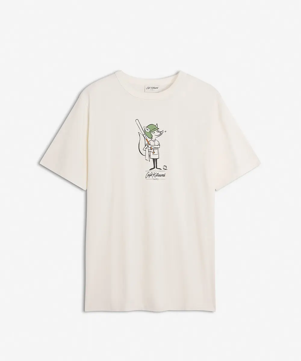 CAFÉ KITSUNÉ 台北限定寬版短TEE/中性/ M