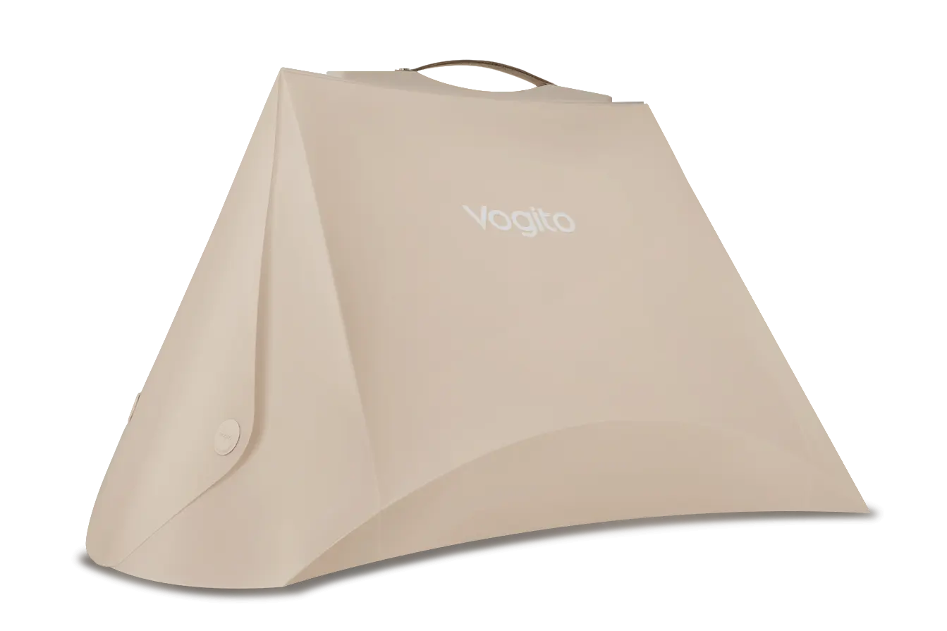 質感色系融入家居➤Vogito 好日照 - SUNSPA UV殺菌摺疊罩  - 燕麥奶