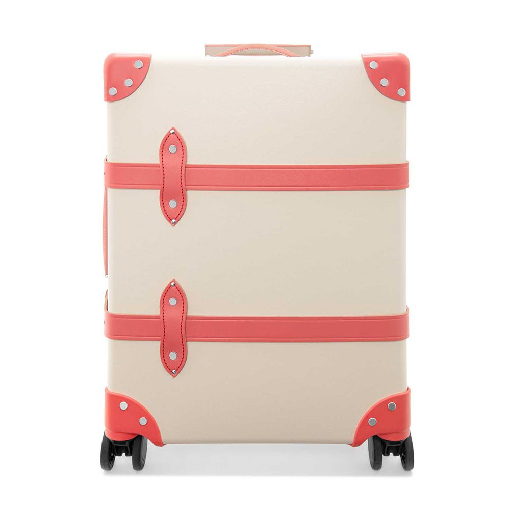Globe-Trotter Pop Centenary 21吋四輪登機箱(象牙白/火鶴紅/銀)