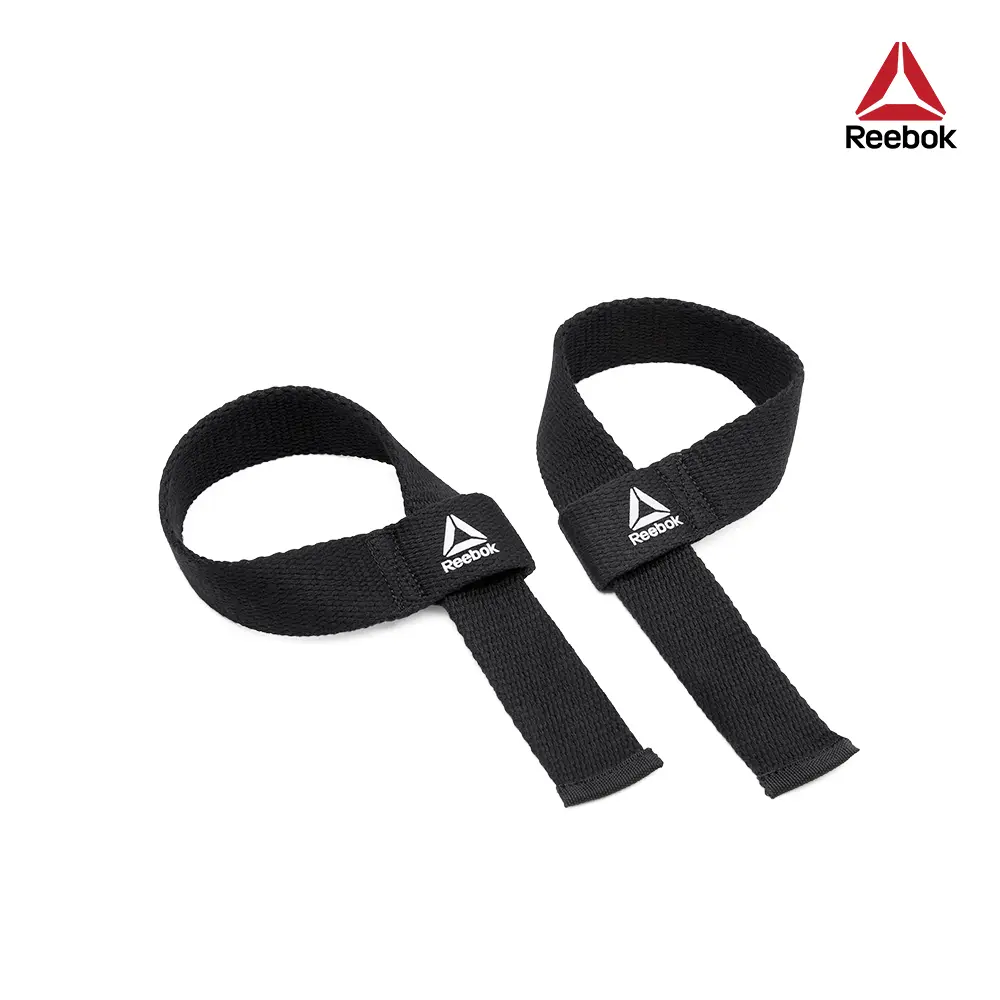 Reebok 銳步 重訓拉力助握帶 (2入組)