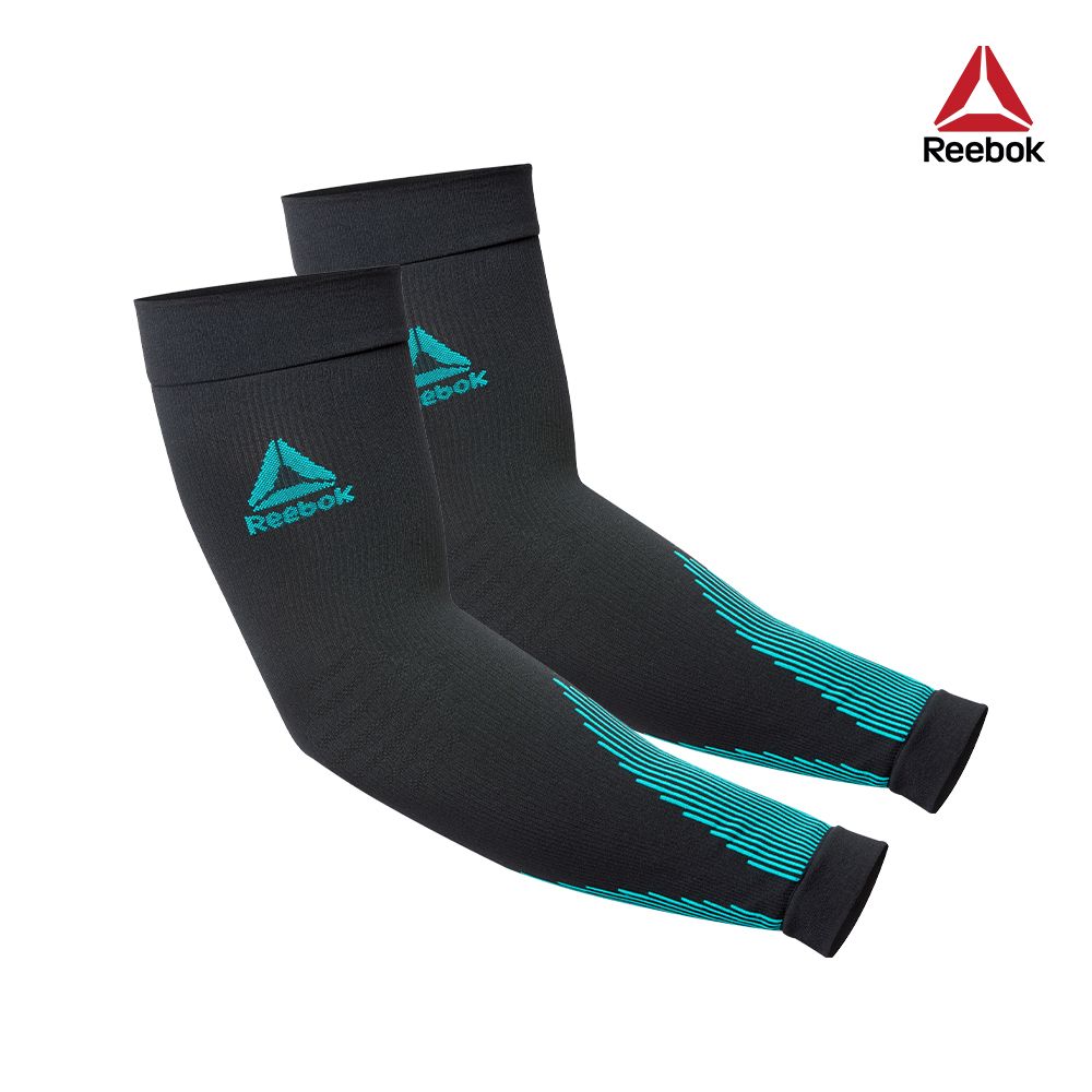 Reebok 銳步 針織高彈性袖套-M (黑)
