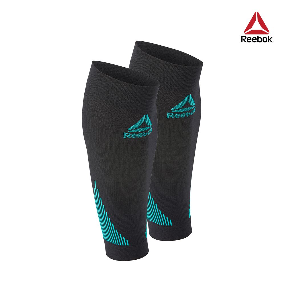 Reebok 銳步 針織高彈性小腿套-L (黑)