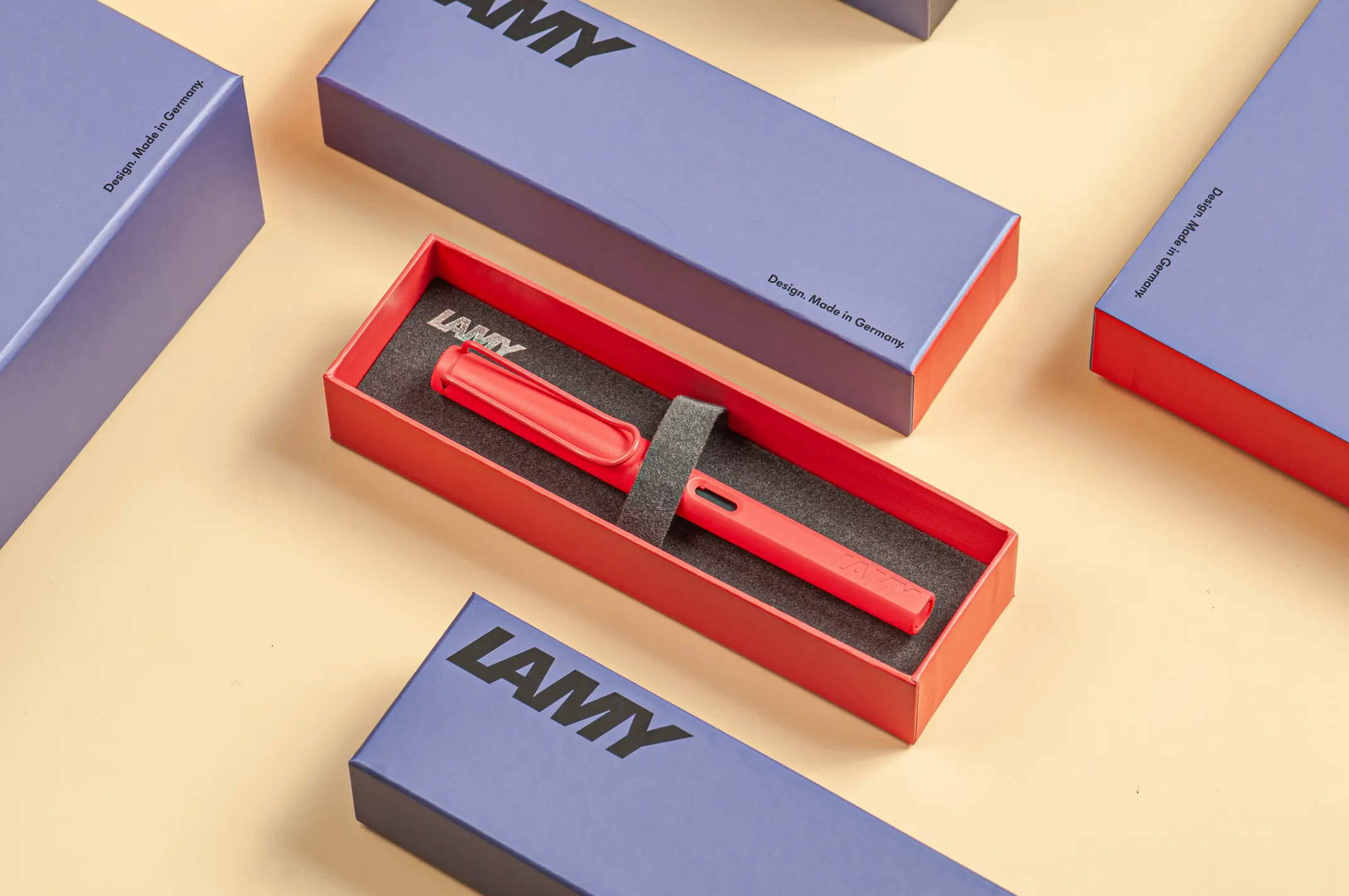 LAMY Safari狩獵者鋼筆/ 2025限量/ Sunset日落紅