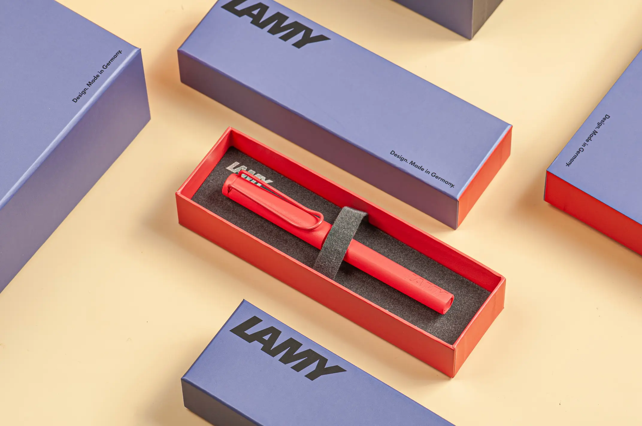 LAMY Safari狩獵者鋼珠筆/ 2025限量/ Sunset日落紅