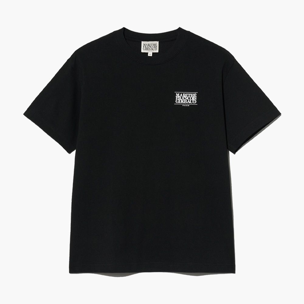 MARITHÉ FRANÇOIS GIRBAUD/ AEROCOOL CLASSIC LOGO TEE 中性款 涼感透氣經典短袖T恤 黑色black/ L