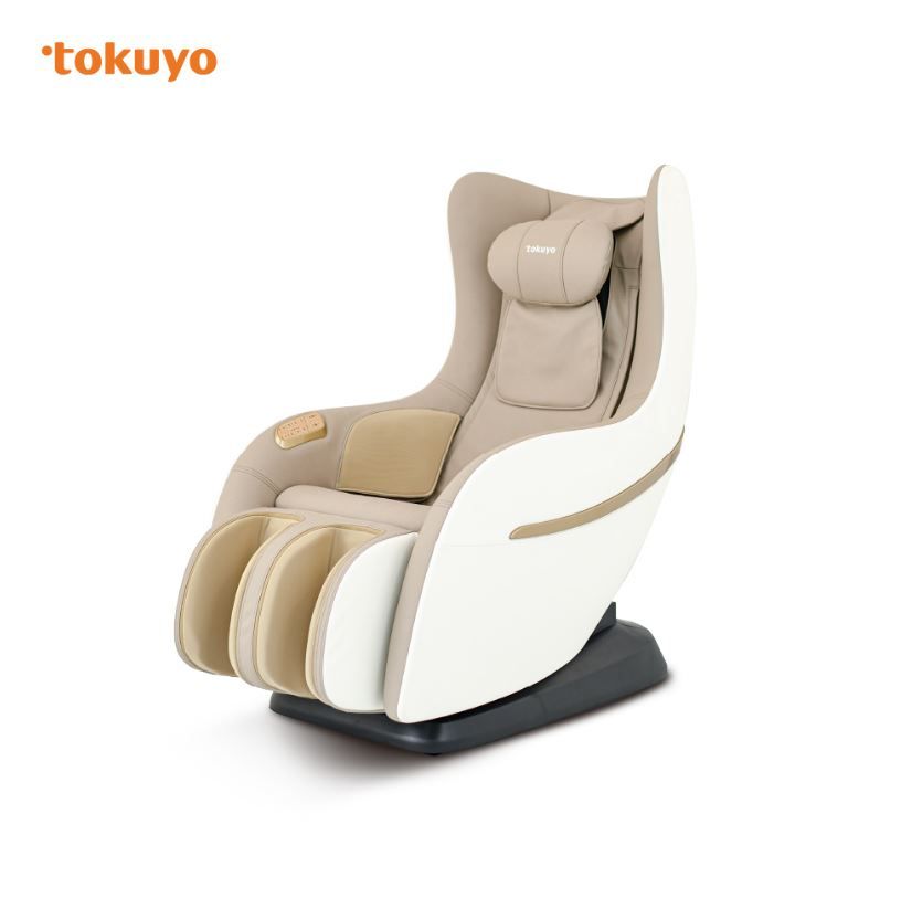 tokuyo Mini玩美椅 3+ 按摩椅 TC-272 (米色)【類貓抓皮款 / APP操控】