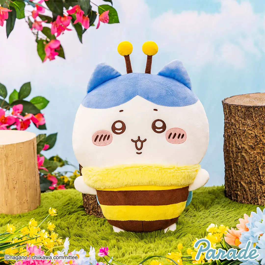 Parade玩偶/ 小八貓蜜蜂造型BIG絨毛
