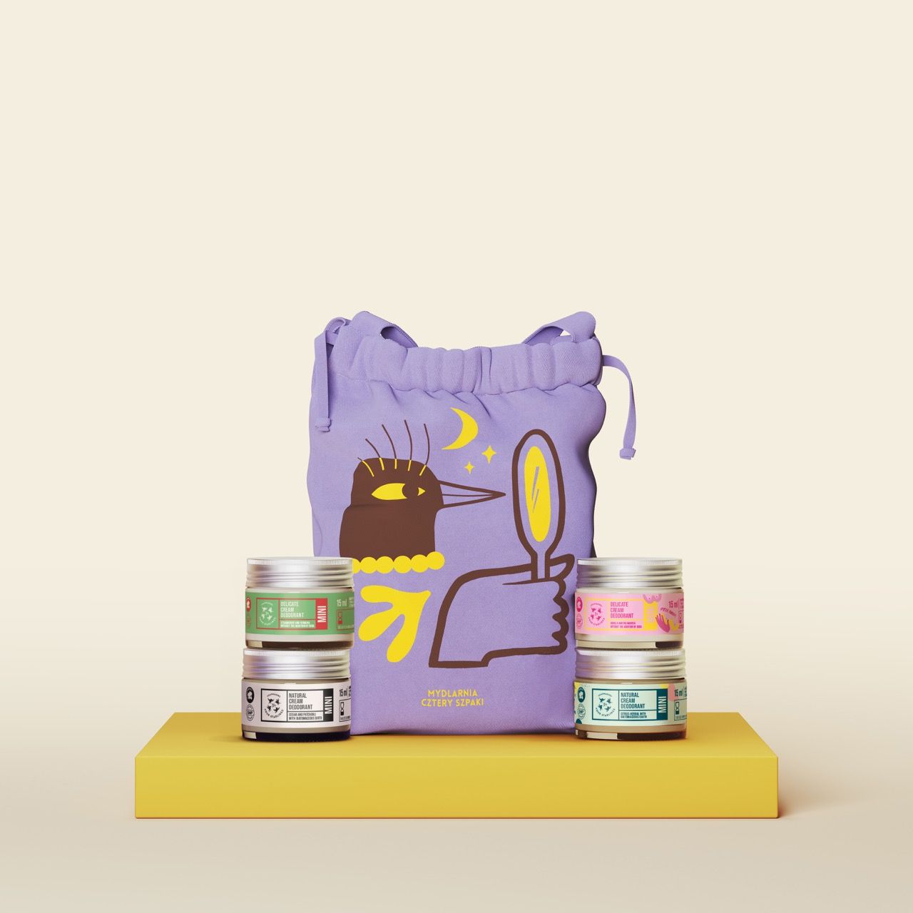 4Starlings迷你體香膏組合