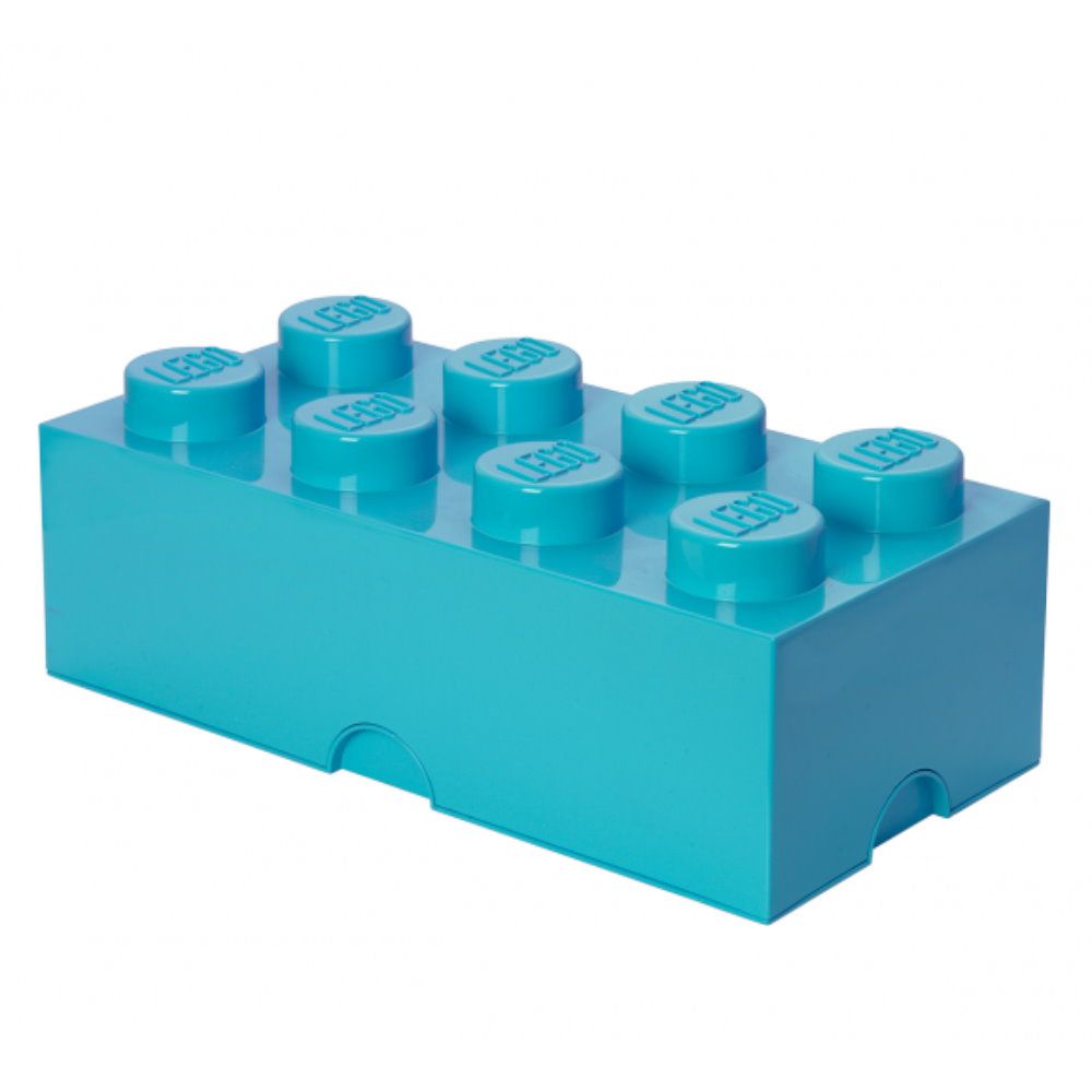 Room Copenhagen 樂高LEGO® 8凸收納盒/ 天空藍