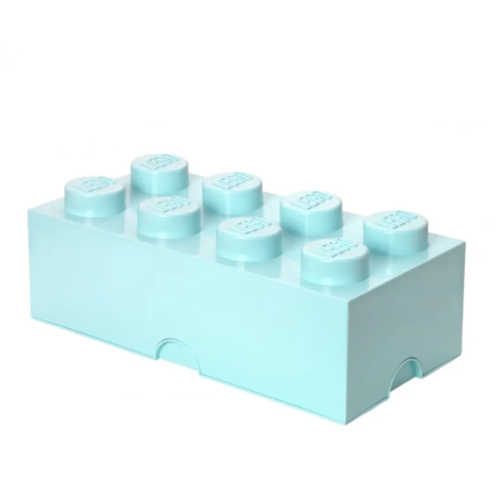 Room Copenhagen 樂高LEGO® 8凸收納盒/ 水藍色