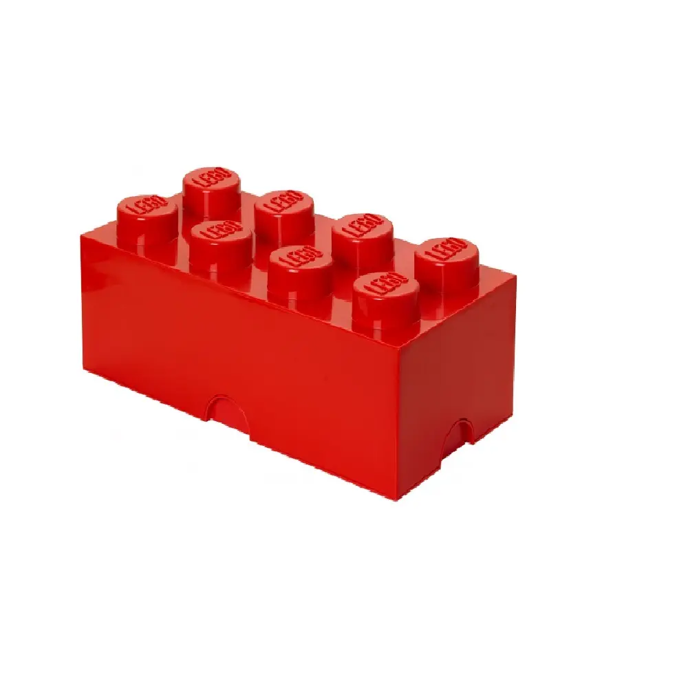 Room Copenhagen 樂高LEGO® 8凸收納盒/ 紅色