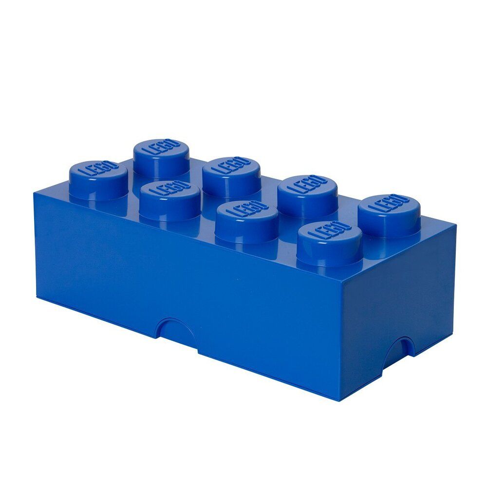 讓收納更有趣➤Room Copenhagen 樂高LEGO® 8凸收納盒/ 藍色