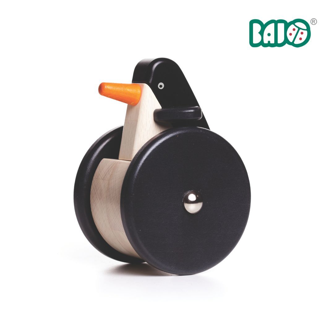 BAJO動物系列/ 搖搖企鵝啟蒙木玩