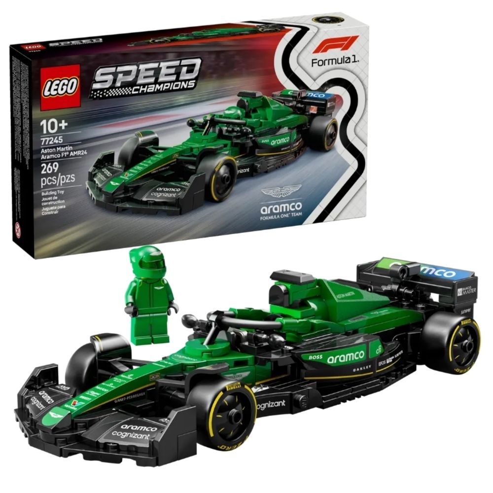 LEGO樂高積木/ 極速賽車/ 77245/ 奧斯頓．馬丁阿美F1 AMR24賽車
