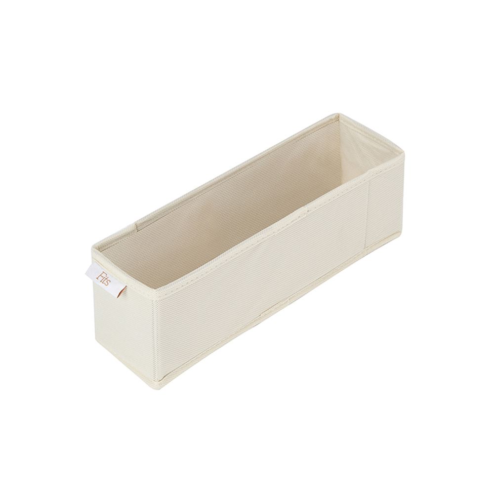 日本天馬 Fits 布質分格收納盒(單格)-面寬9cm-3入