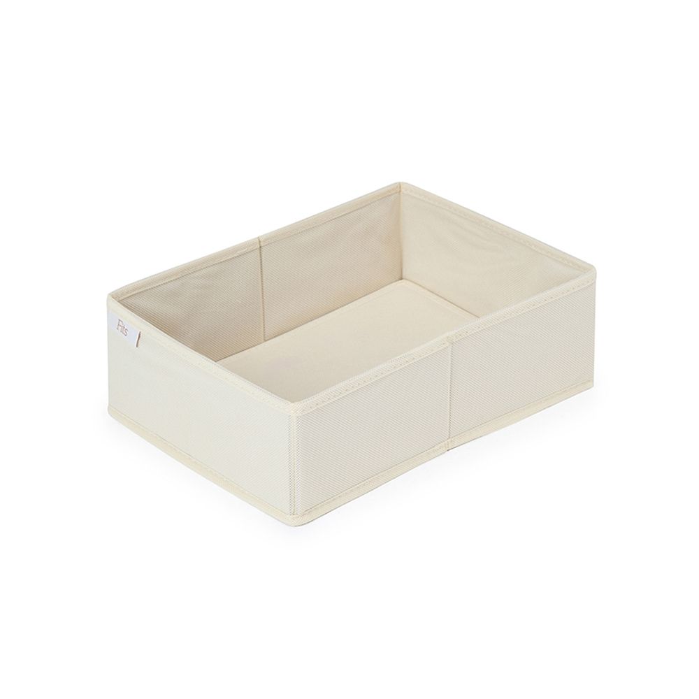 日本天馬 Fits 布質分格收納盒(單格)-面寬24cm-3入