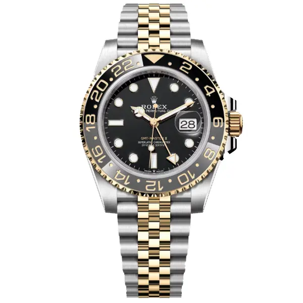 【Rolex 勞力士】GMT-Master II系列機械錶 皮蛋圈 126713GRNR 40mm