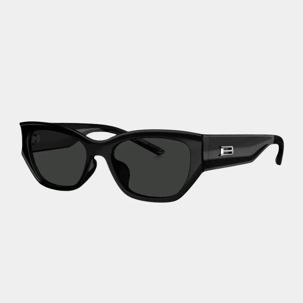 BOLON｜BX5008 貓眼膠框偏光太陽眼鏡/ C10黑(偏光)/ 公司貨