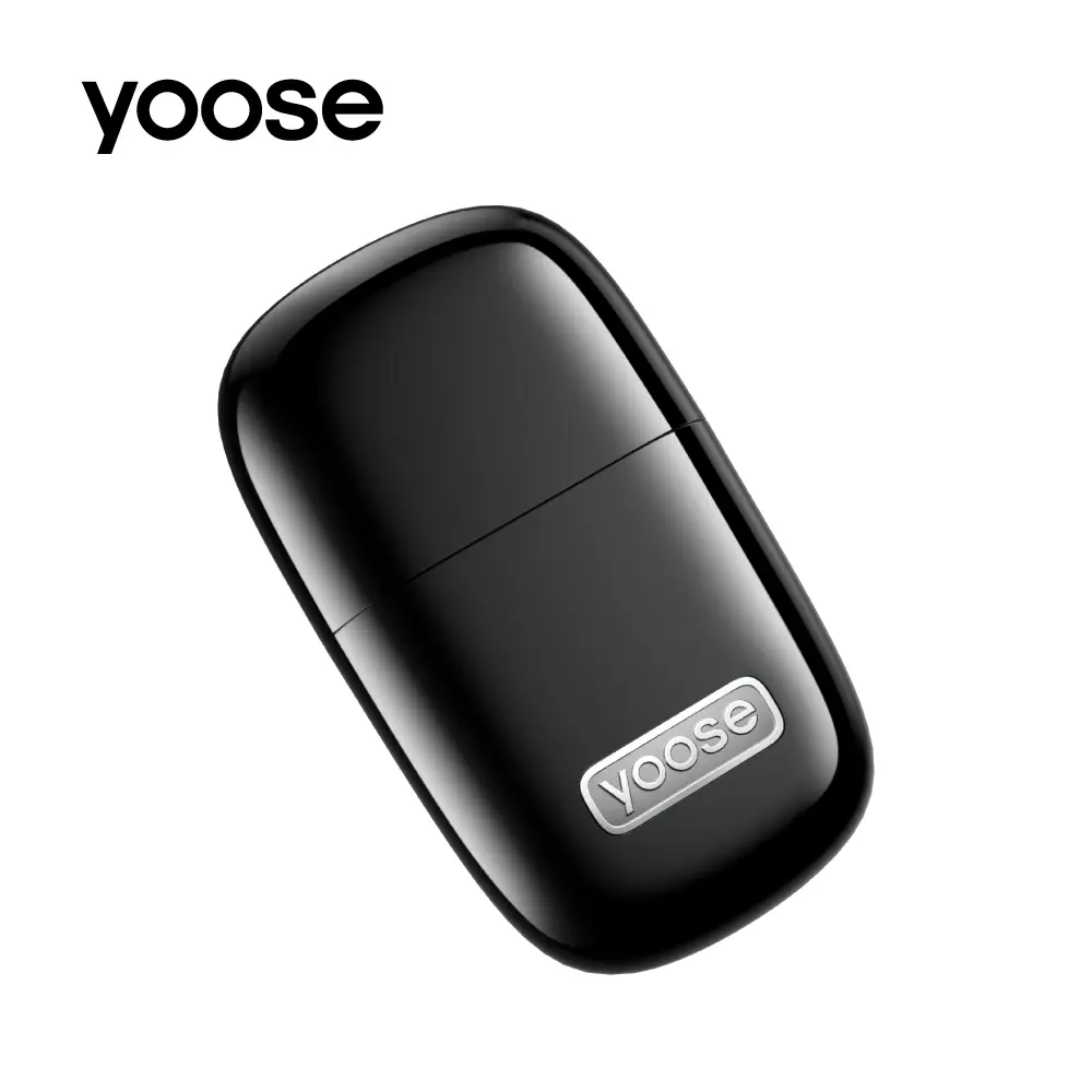 yoose有色MINI NOSE TRIMMER全合金隨身電動鼻毛修剪器/ 暗夜黑