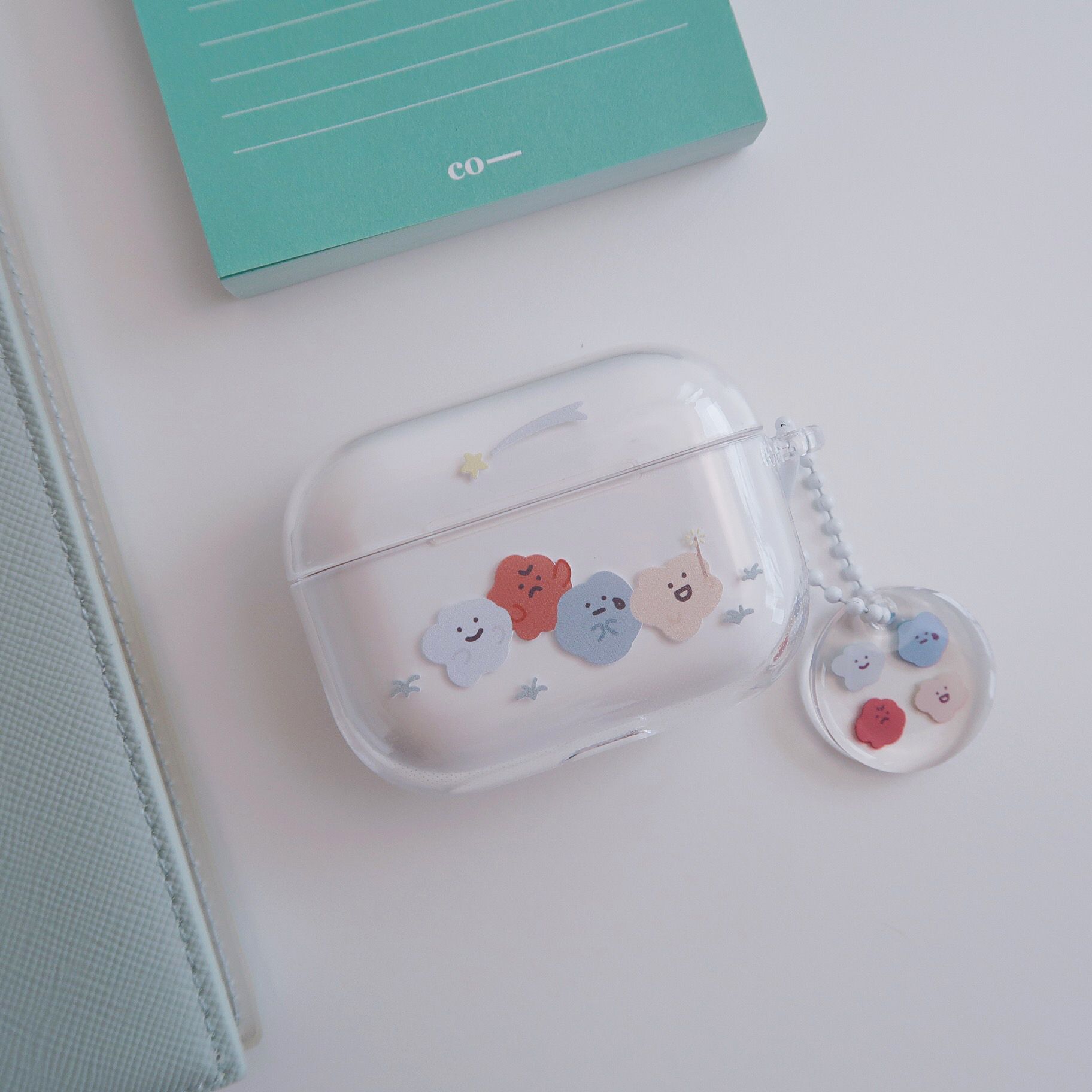 方坊 連體透明耳機保護套/ 流星祈願/ AirPods 3