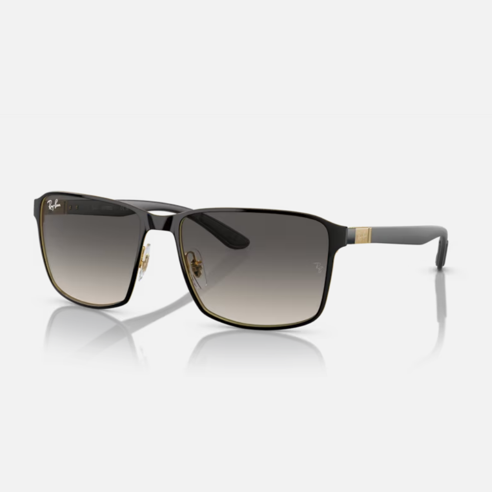 Ray Ban｜RB3721-187/11 方形金屬太陽眼鏡/ 公司貨