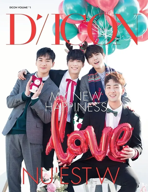 Dicon Vol.1: NU'EST写真集 MY NEW HAPPINESS JAPAN SPECIAL EDITION