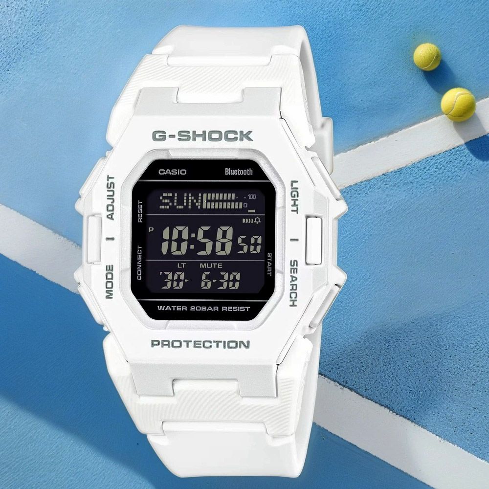 CASIO 卡西歐 G-SHOCK 纖薄藍牙運動手錶 GD-B500-7