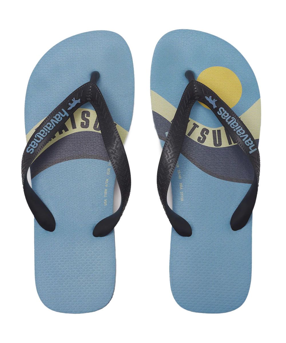 MAISON KITSUNÉ x HAVAIANAS 夾腳拖-尼加拉瀑布藍/ 39