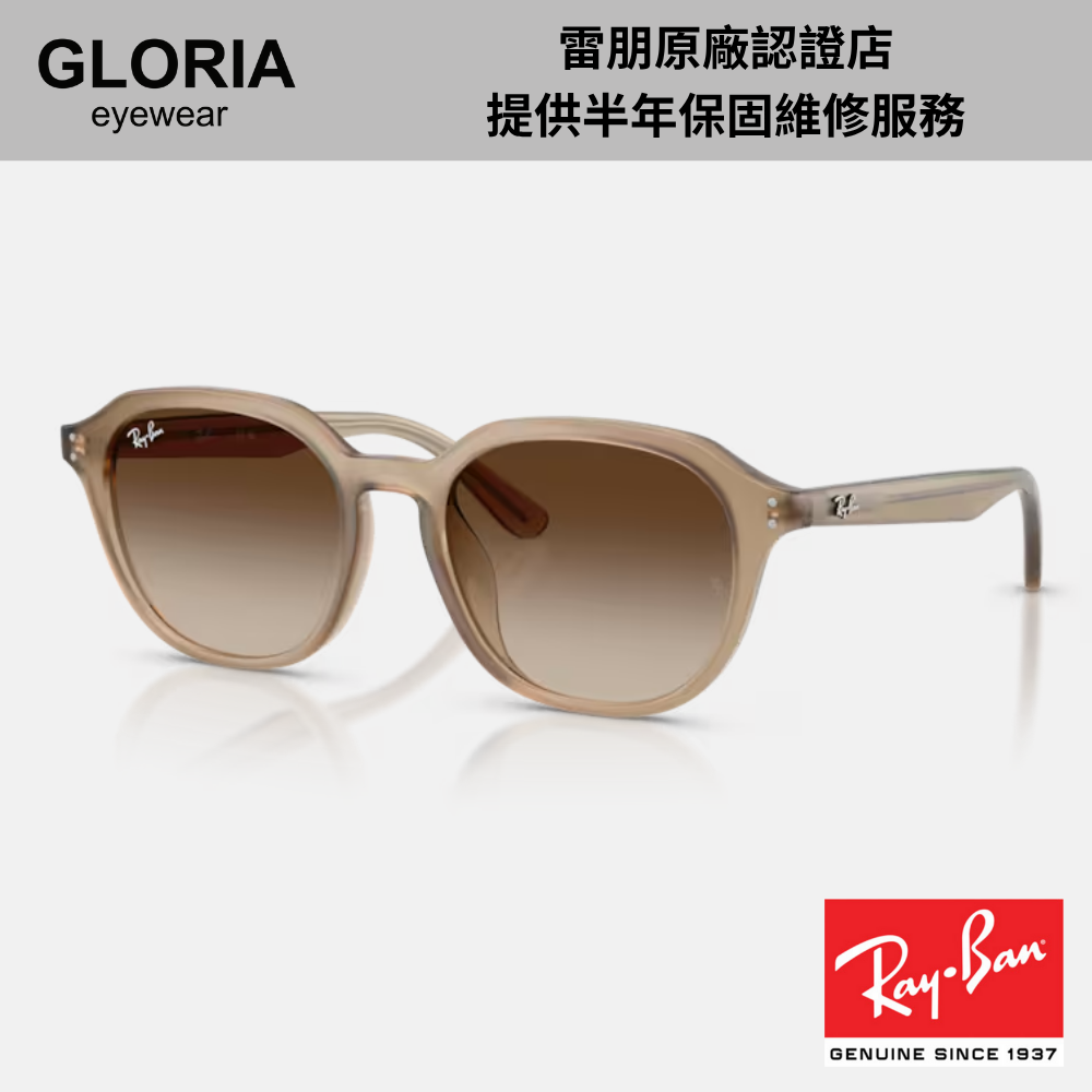 Ray Ban｜RB4459D-616613 圓形膠框漸層太陽眼鏡/ 公司貨