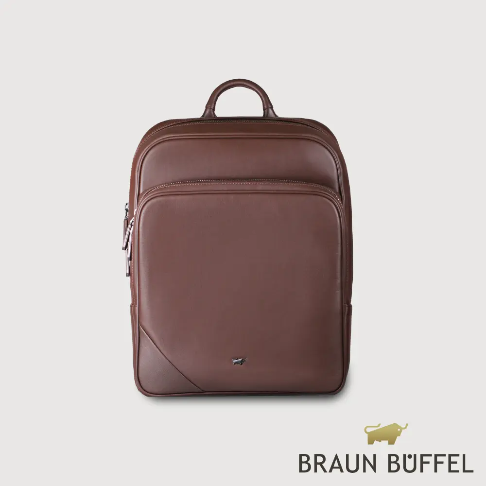 【BRAUN BUFFEL 德國小金牛】台灣總代理 加利恩-A 後背包-培土棕/BF561-73-POS