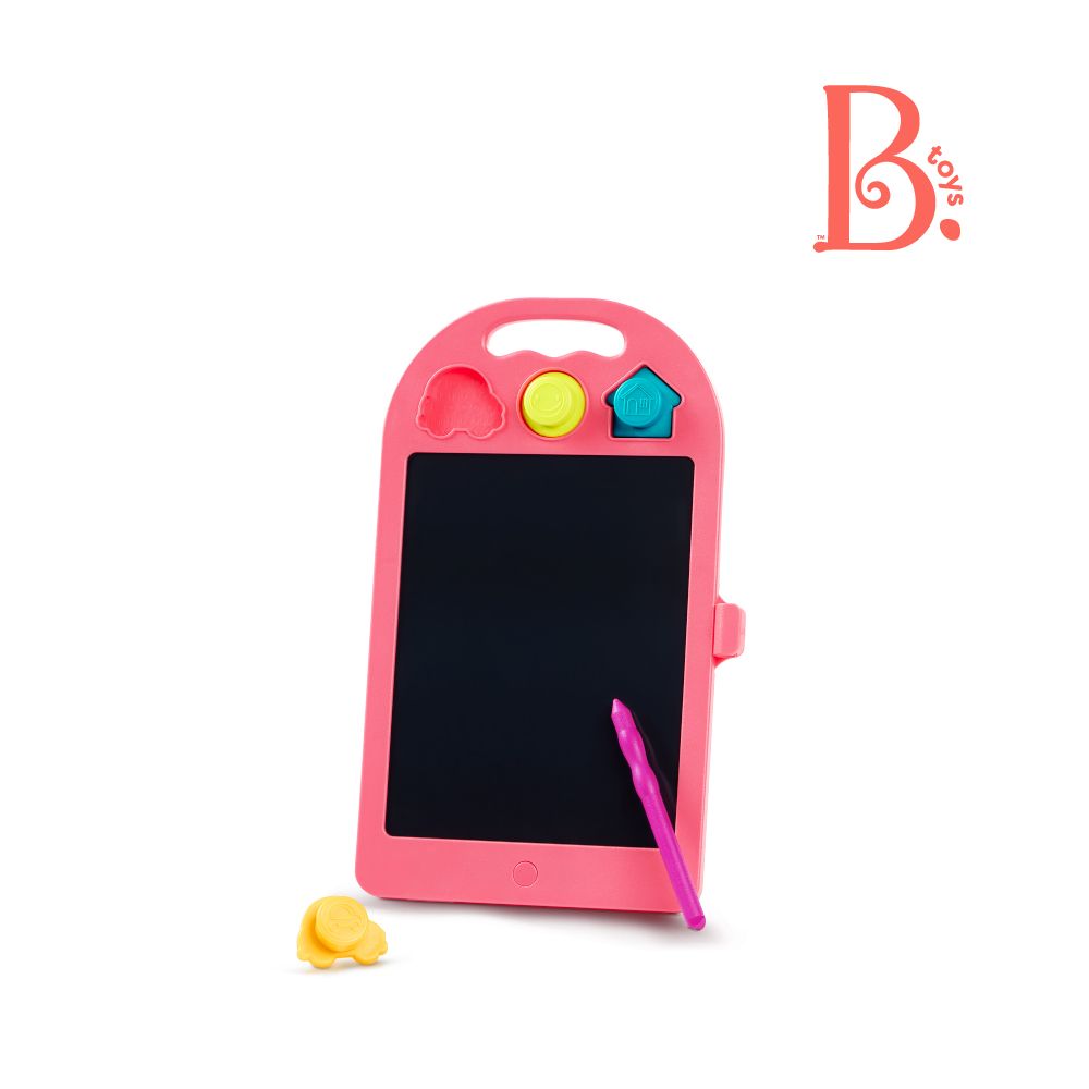 B.Toys 彩虹塗鴉手寫板(蜜桃)