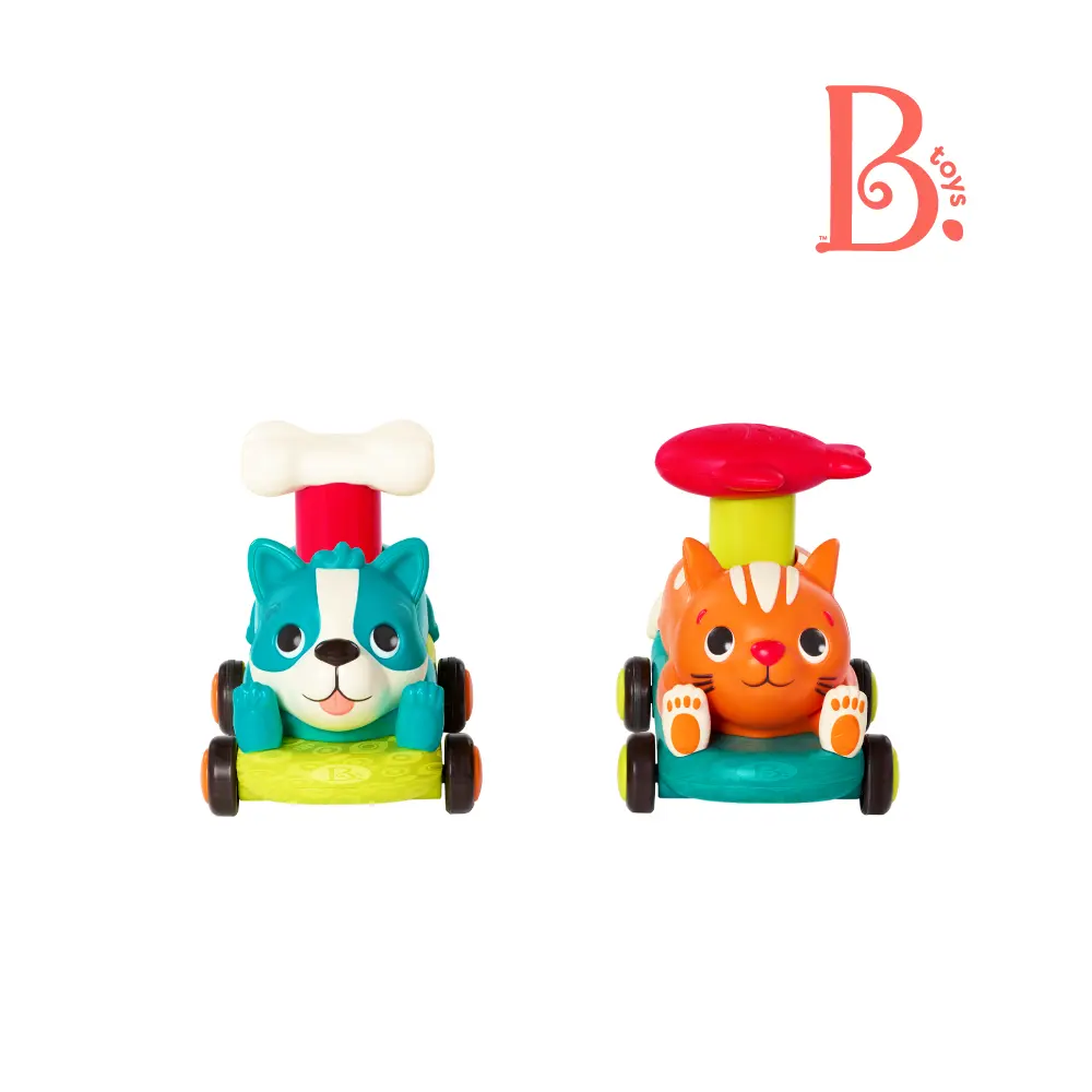 B.Toys 掌控跑車(按壓迴力車)