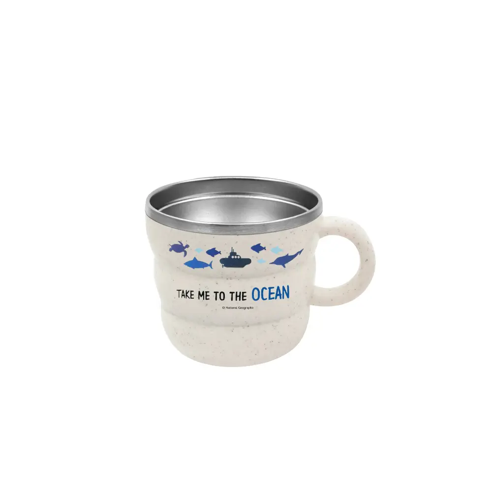 National Geographic國家地理不鏽鋼水杯/ 230ml/ 海洋Ocean