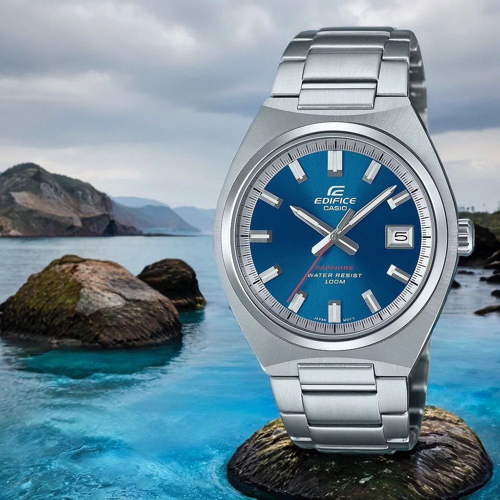 CASIO 卡西歐 EDIFICE 經典運動手錶 EFB-109D-2AV