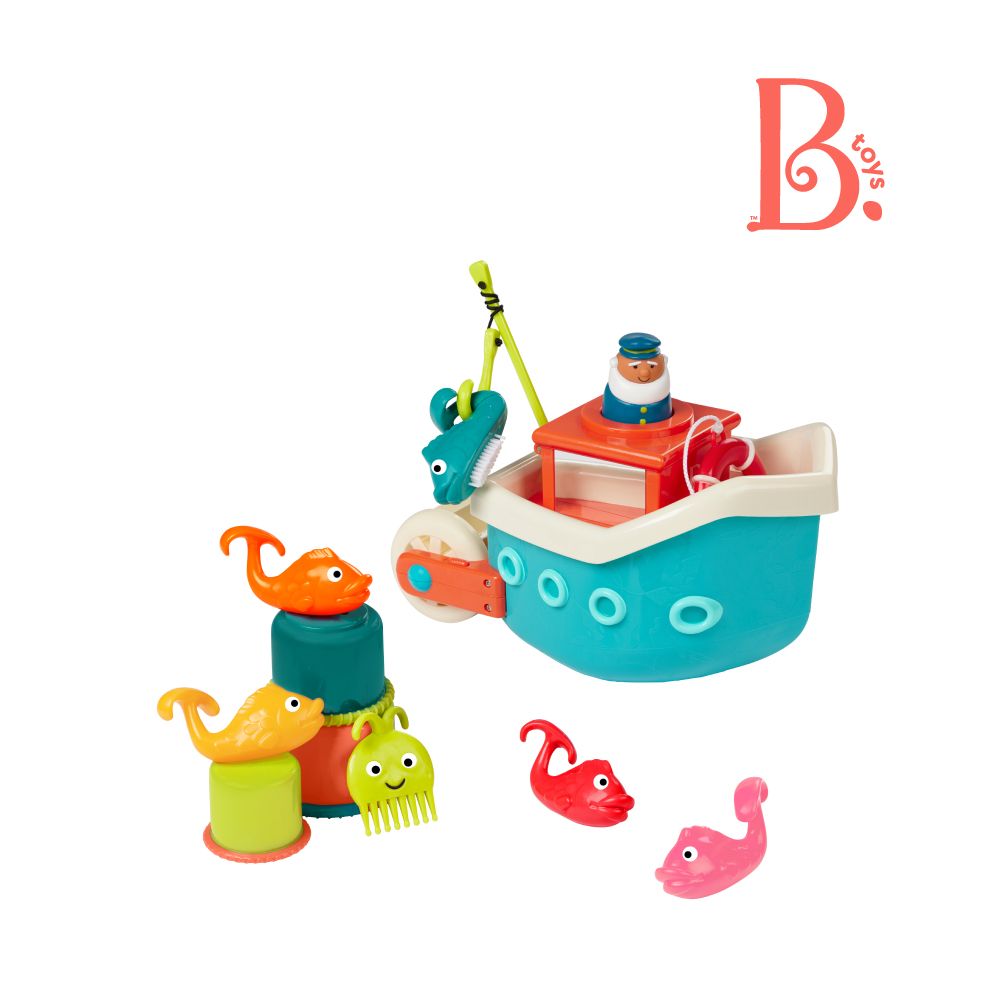 B.Toys 小船長釣魚組(海洋藍)
