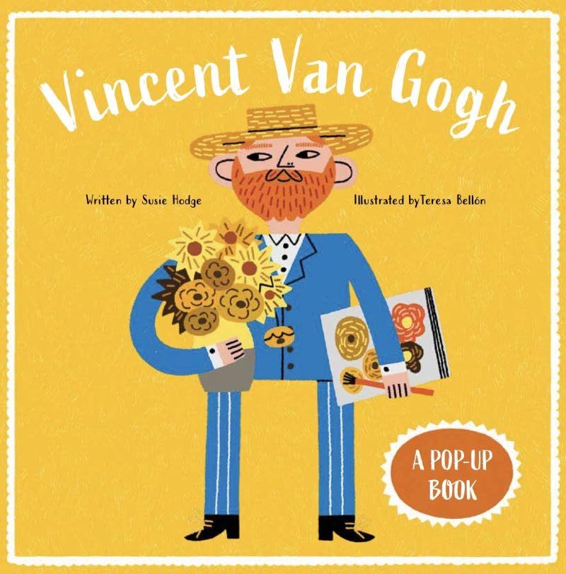 【藝術家傳記立體書】Vincent Van Gogh: A Pop-Up Book