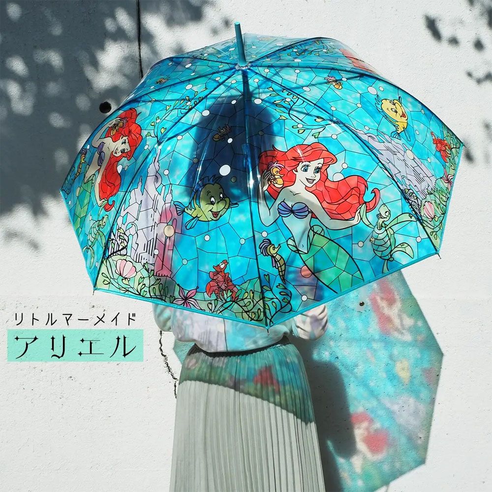 【雨天儀式感】J's 迪士尼彩繪玻璃風雨傘