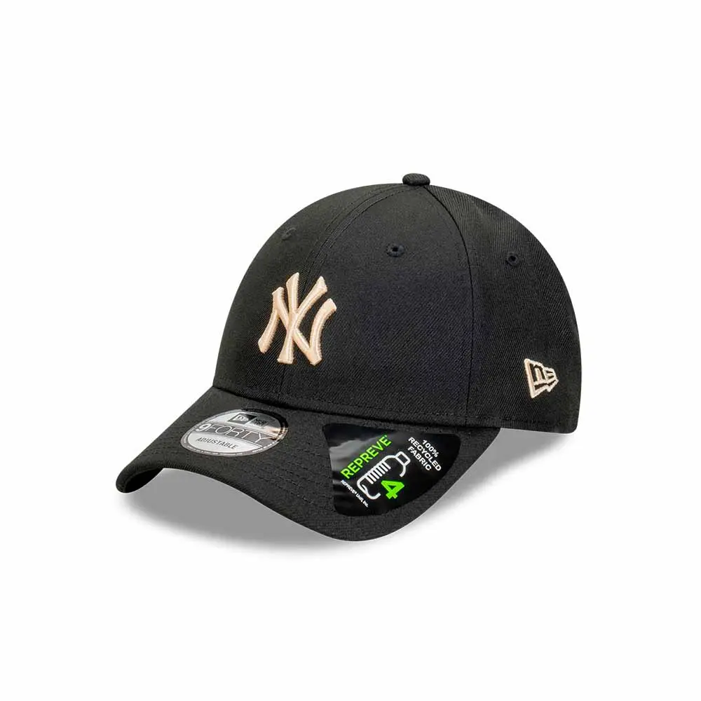 NEW ERA 940 REPREVER BLACK OAT棒球帽/ 紐約洋基/ 黑