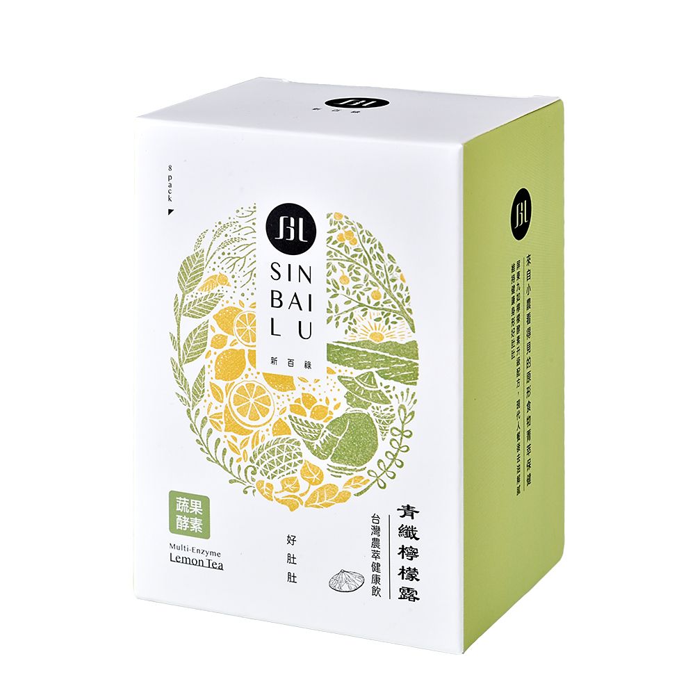 【新百祿】青纖檸檬露-8包/盒