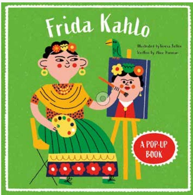 【藝術家傳記立體書】Frida Kahlo: A Pop-Up Book