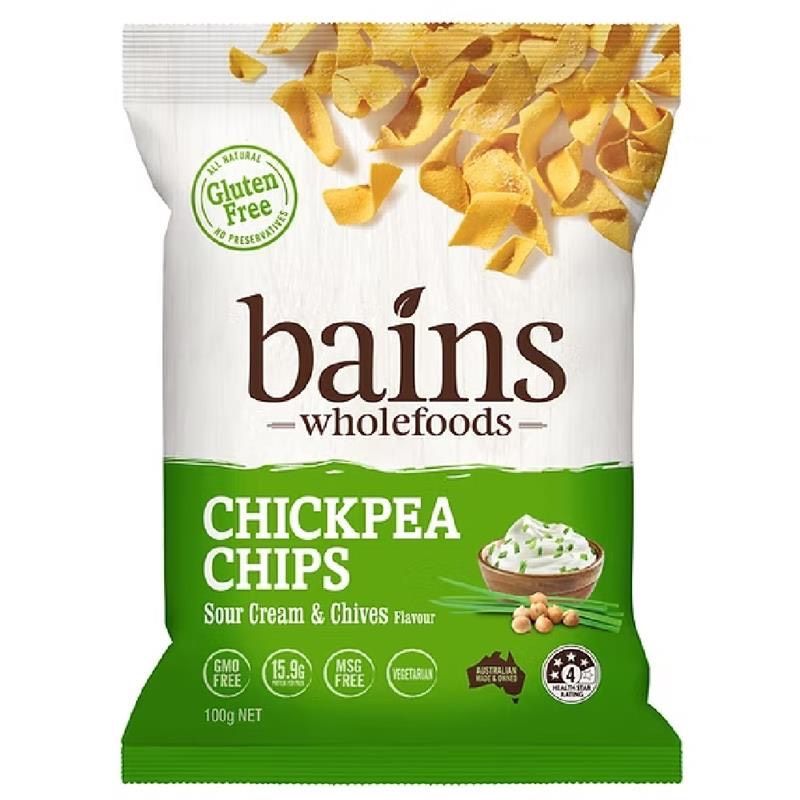 bains鷹嘴豆零食脆片/ 奶焗香蔥風味